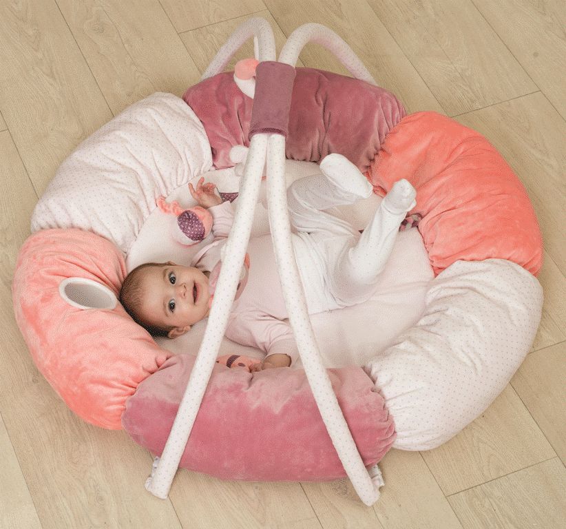 Tapis Eveil Pouf Adèle et Valentine Tapis Eveil Pouf Adèle et Valentine